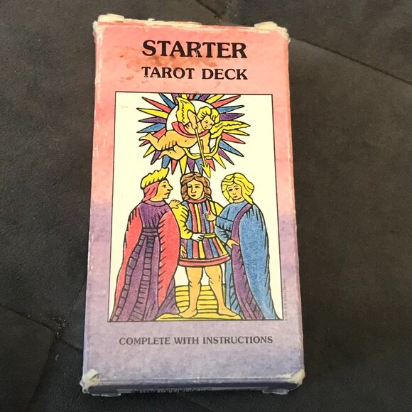 Starter Tarot Deck Vintage 1988 US Games Beginner Tarot - Picture 1 of 11